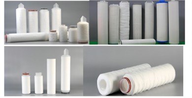 Water (liquid) filter element: wire wound filter element, PP melting spray filter element, folding filter element, large flow filter element